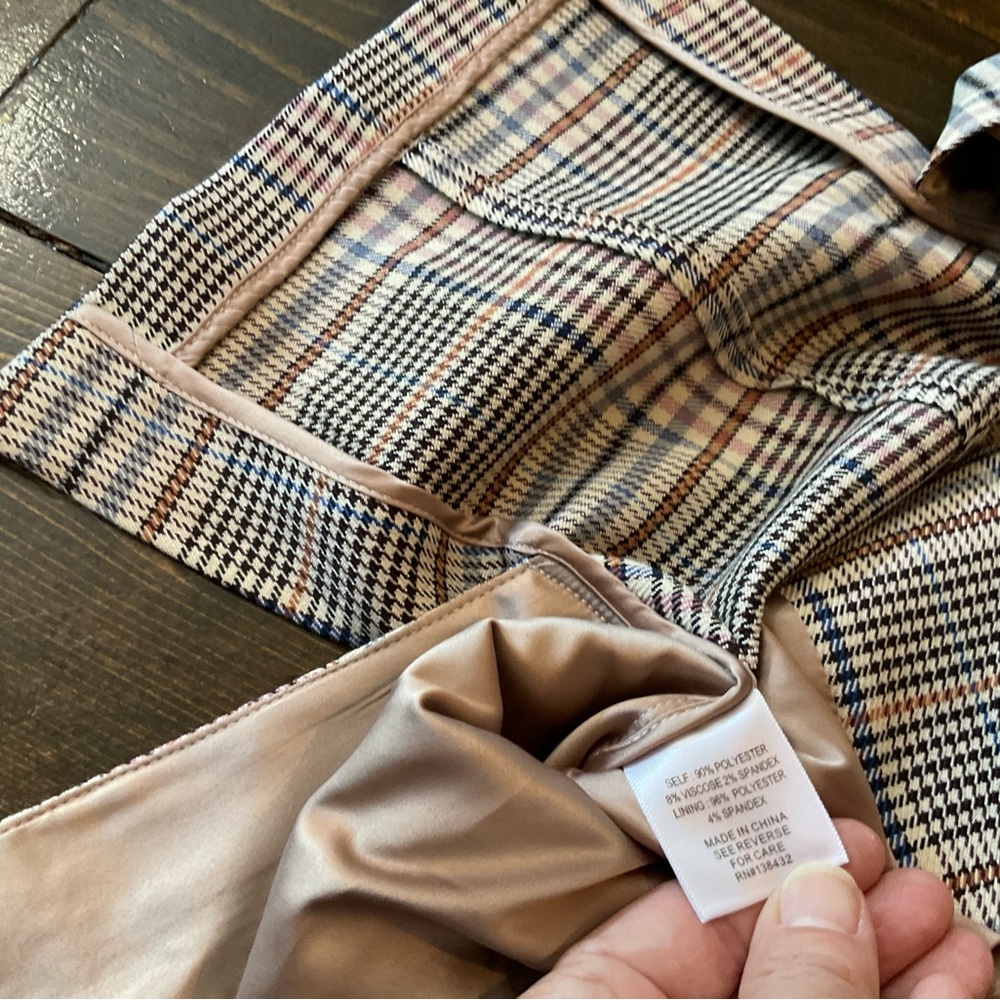 Modcloth Tan and Brown Plaid Blazer - Picture 10 of 11